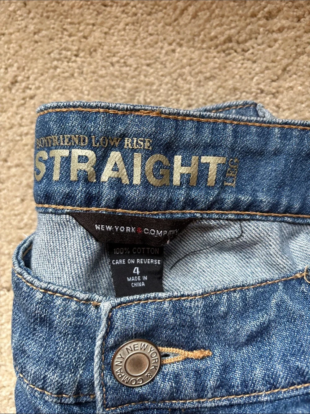 New York & Company straight leg